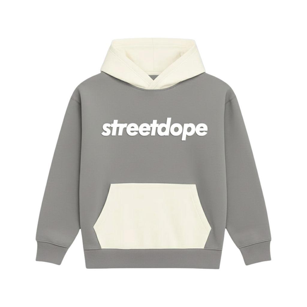 Grey Fleece Hoodie