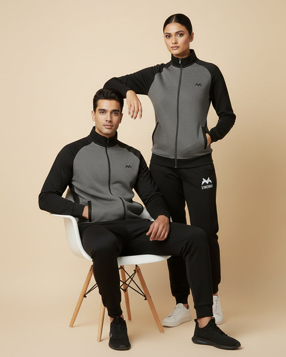 Black Contrast Tracksuit