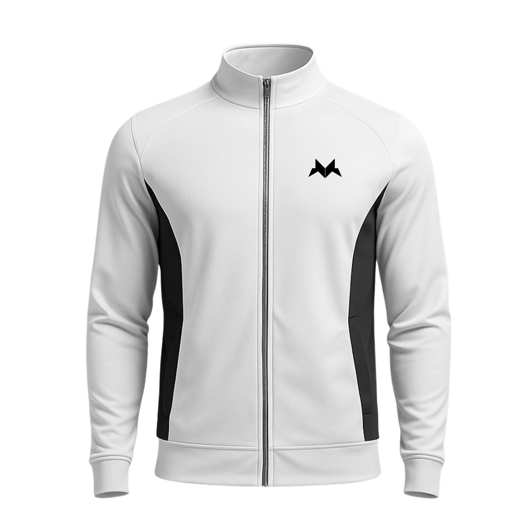 White Panel Tracksuit