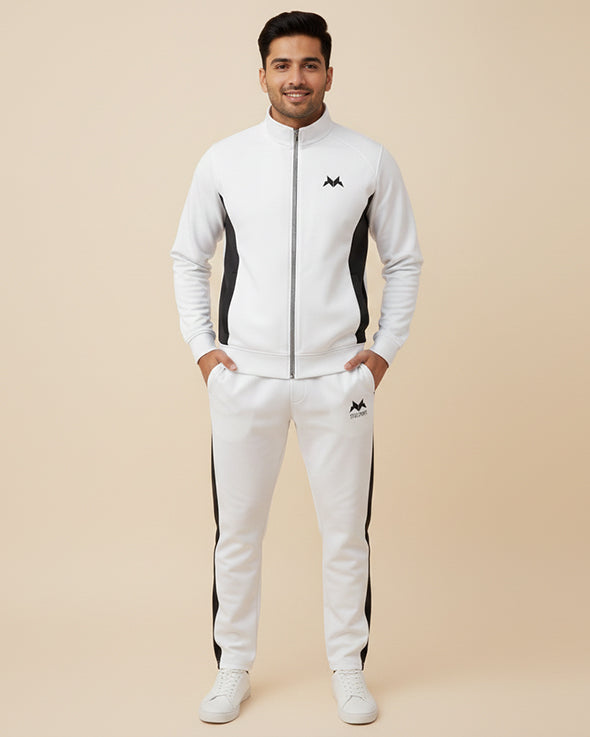 White Panel Tracksuit