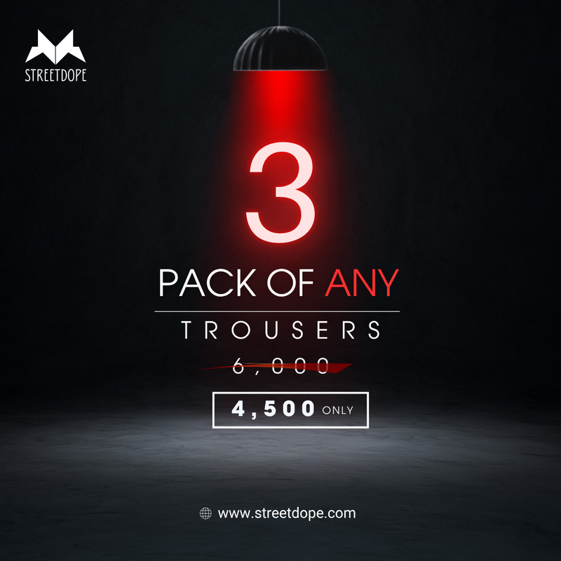 Pack of Any 3 Trousers
