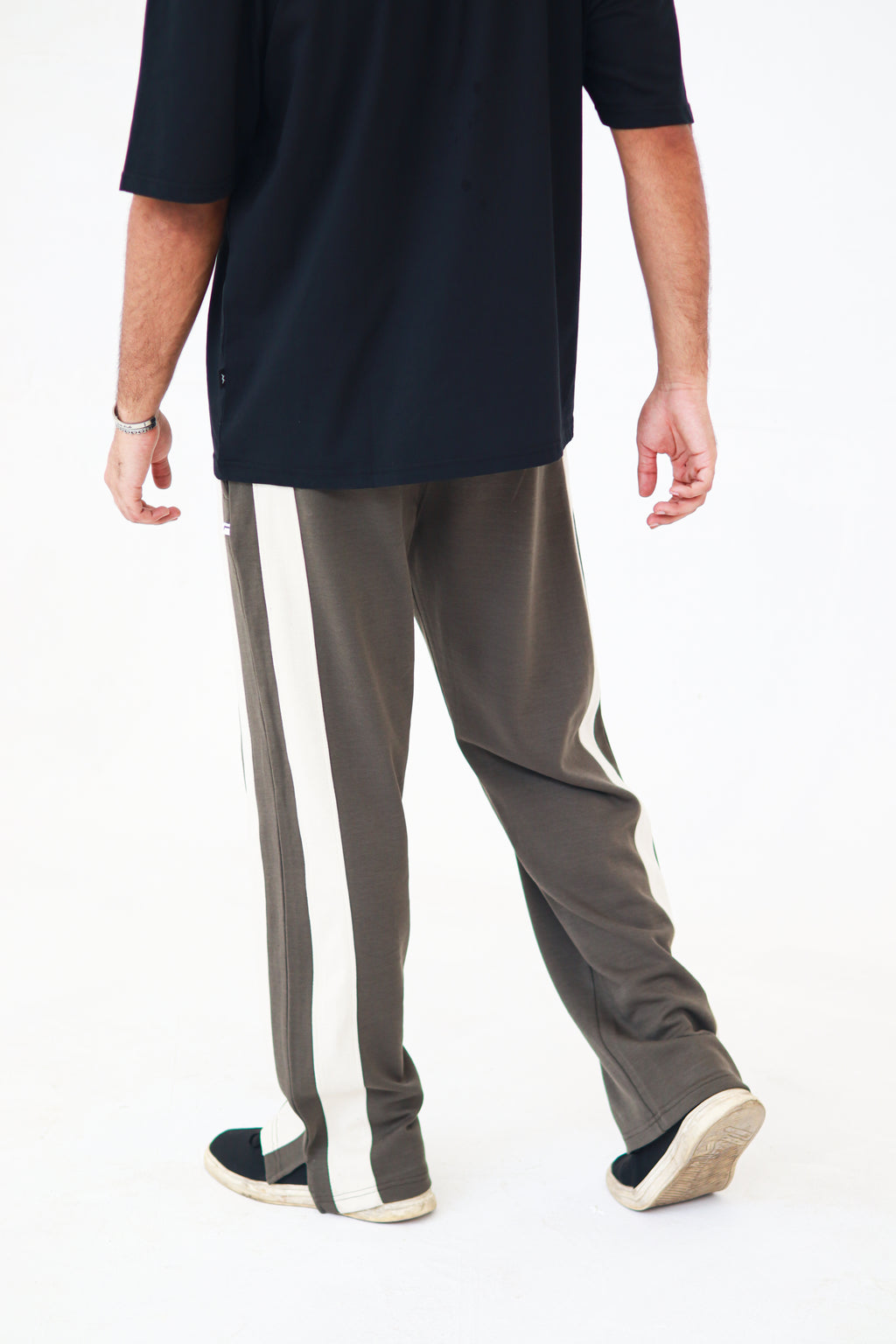Hunter Green Baggy Trouser