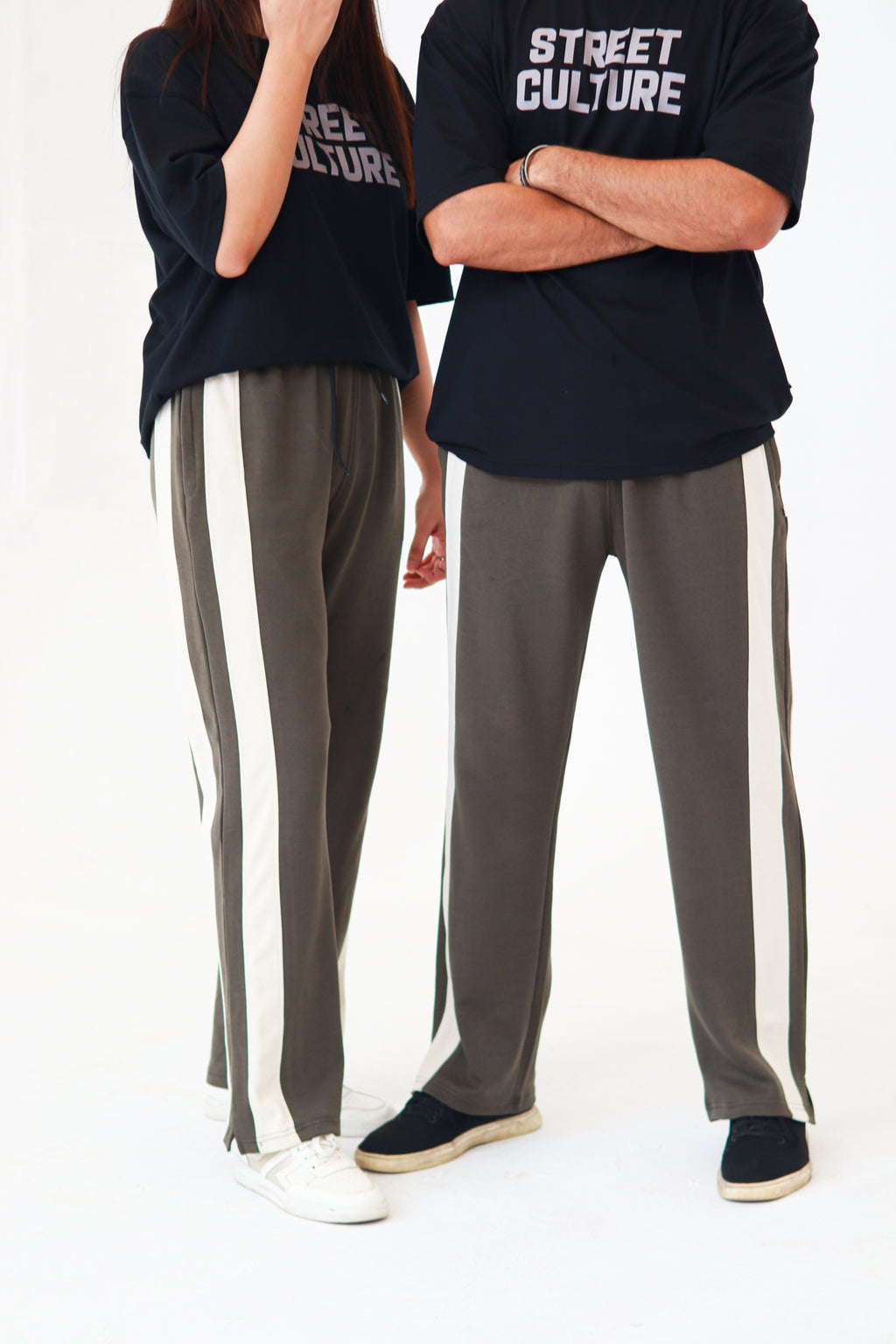 Hunter Green Baggy Trouser