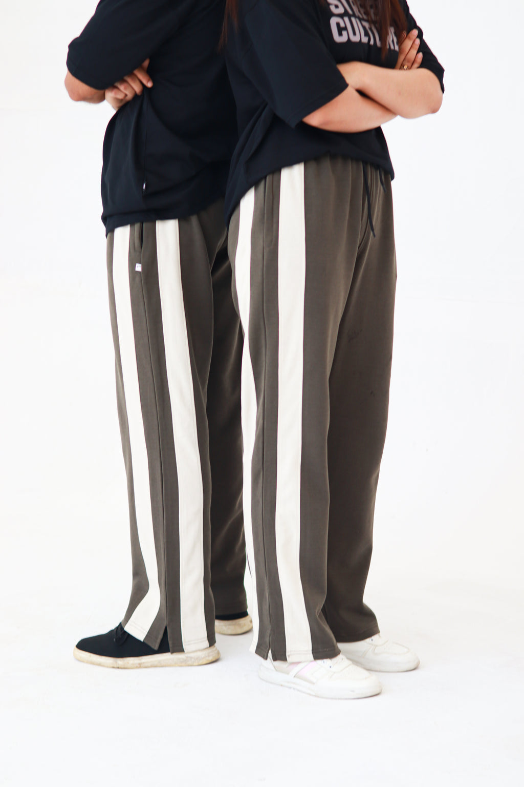 Hunter Green Baggy Trouser