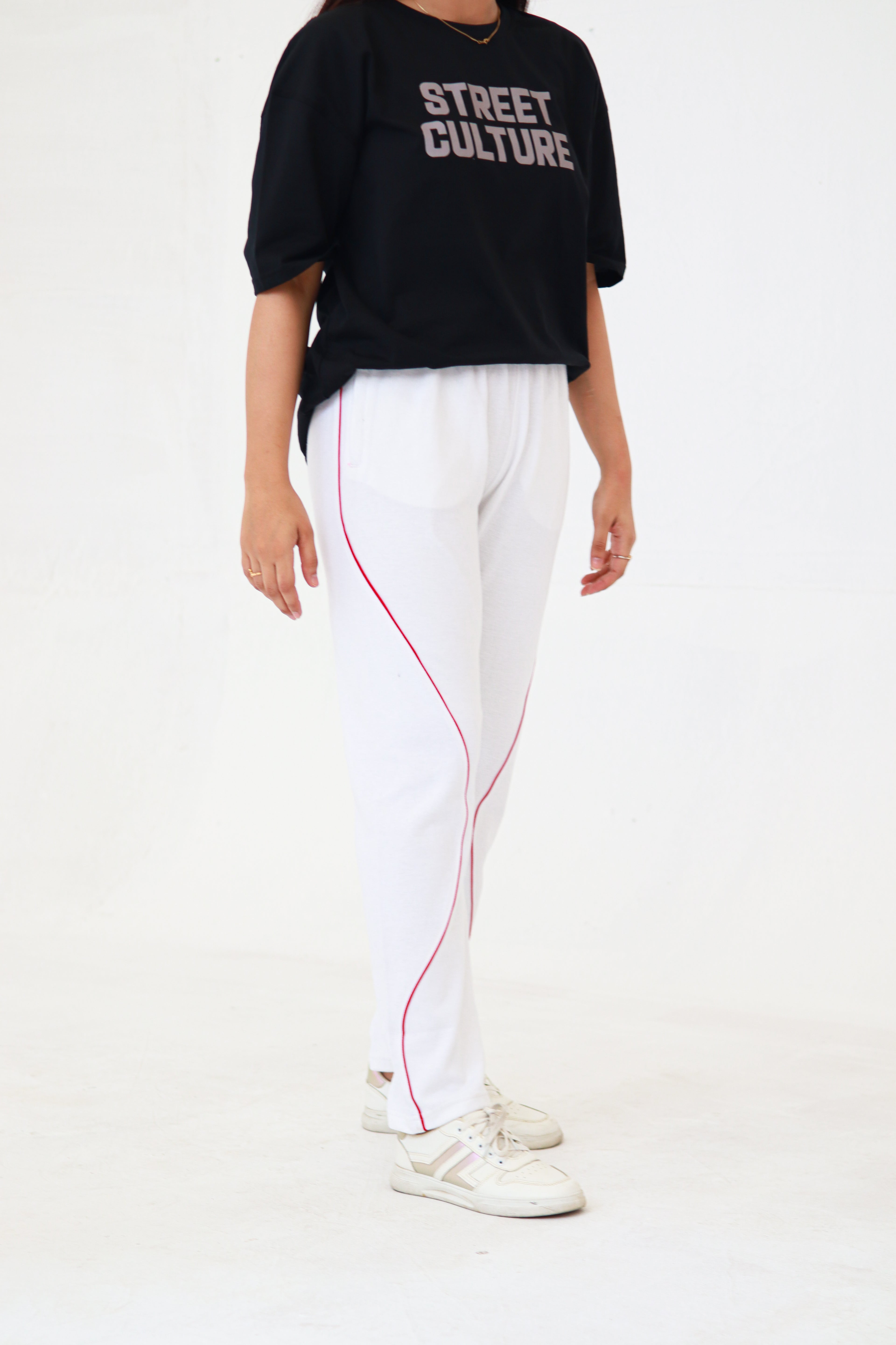 White Slim Fit Trouser