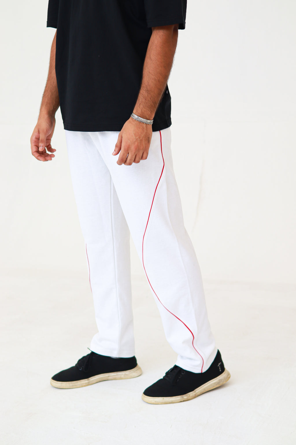 White Slim Fit Trouser