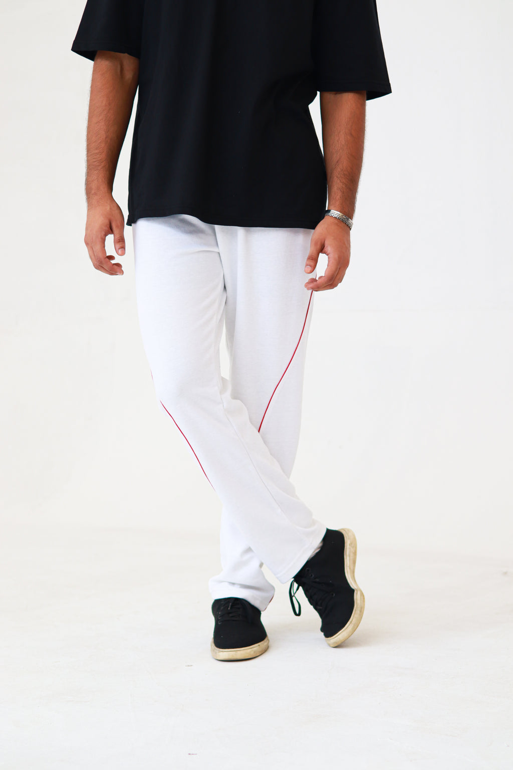 White Slim Fit Trouser