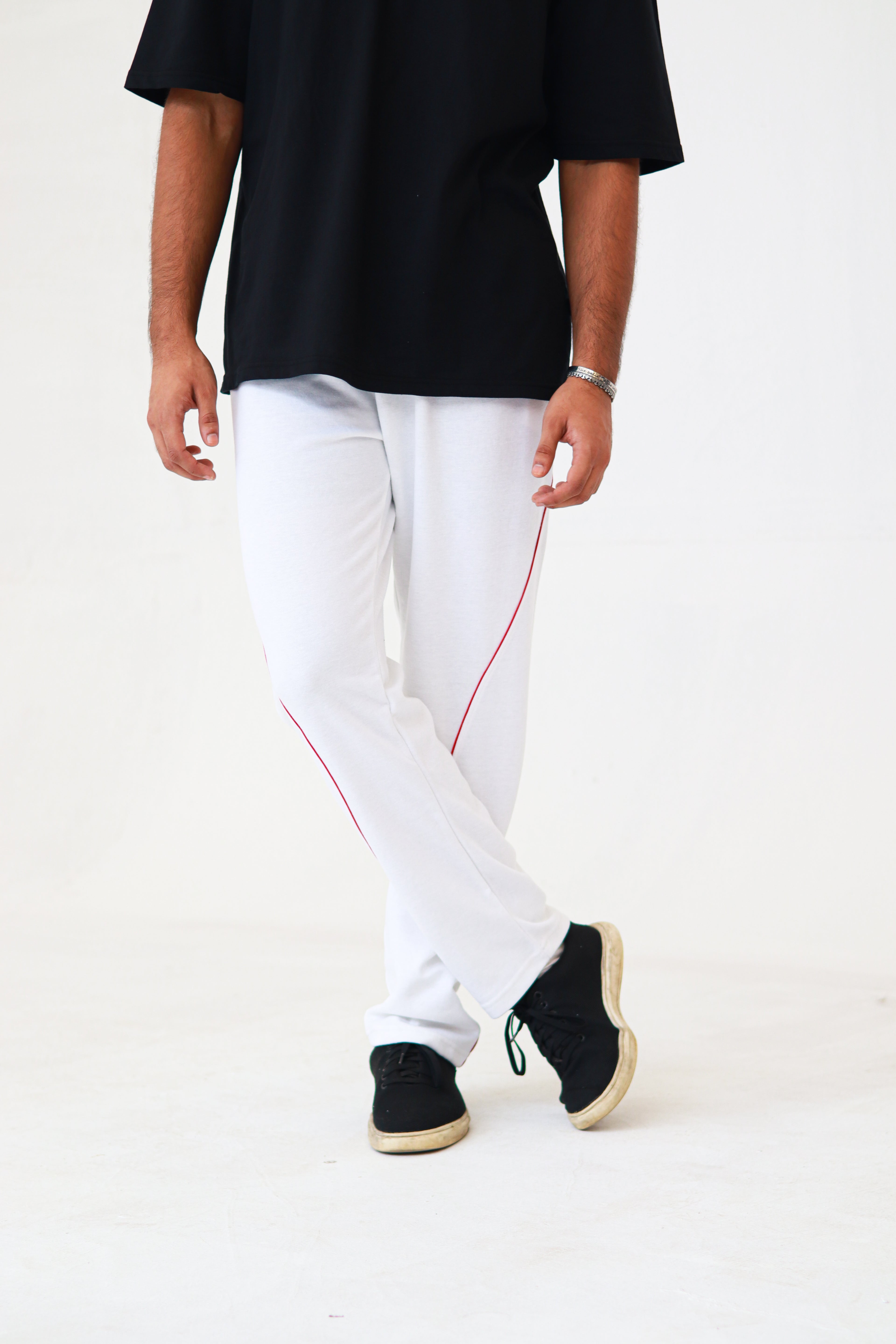 White Slim Fit Trouser