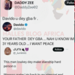 Davido Reacts As Some Fans Attack Him Over Support For Wizkid